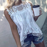 Lace Patchwork Cotton