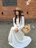 Fongt Xixi 2025 Spring New Temperament Chiffon Shirt + High-Waist A-Word Half-Body Dress Two-Piece Suit Female 89248