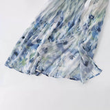New Open Metal Thread Printed Dress 2887188-Outfit