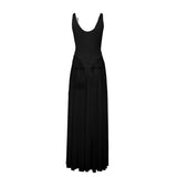 Fongt Autumn 2024 New Sexy Dress Famous Style Temperament Holiday Body Mesh Dress A Swing