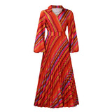 Fongt Summer New Women's Fashion Collar Long Sleeve Sexy Collar Dress Dress Dress