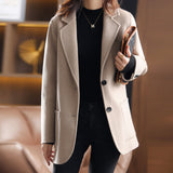 Fongt And Winter New Station Explosion Bill Thick Hair This Female Coat Wish Small Suit Ebay Korean Version Of Leisure