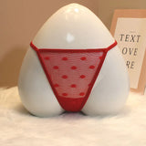 Fongt And Korean Transparent Lace Thong Women Feel Scarless Solid Color Dots To See The Hot High-Sladen Shorts