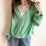 Women's 2023 New Summer Loose Thin Breathable Coat Sunscreen Dress Ice