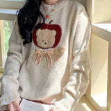 Kawaii Bear Sweater-Outfit