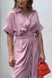 Front Button Midi Shirt