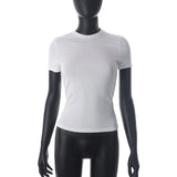 Fongt Women's Spring New Hot Selling Solid Color Round Collar Short Sleeve Basic T-Shirt Top-Outfit