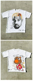 Printing Of Men's T-Shirt Blutosatire Billdog Cotton Oversized Picture-Outfit
