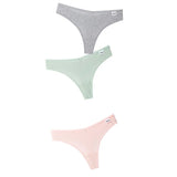 G-string Panties Cotton Women's Underwear Sexy Panties Female Underpants Thong Solid Color Panty Lingerie T Back