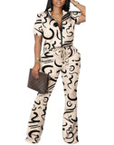 Fongt Women's Clothing Explosion 2023 Spring And Summer New Two Sets Of Fashion Zipper Short-Sleeved Trousers