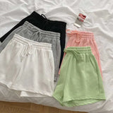 Fongt Black Wide Leg Pants Loose Casual Pants Children 2023 Summer New High Waist Show Thin Thin Shorts