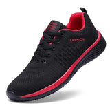 Running Shoes Sneakers for Men Breathable Light Man Sport Shoes Comfortable Mesh Lace-up Flexible Soft Walking Jogging