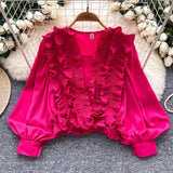 Fongt Fashion 2025 Spring Bohemia Art Retro Women's Ass Skirts