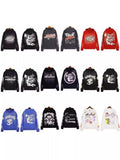 High Street Ins Minority Retro Print Letters Loose Hooded Sweaters For Men And Women In Autumn And Winter-Outfit