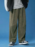 Men's Corduroy Casual Pants-Outfit