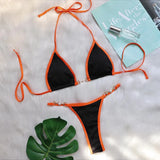Fongt Style 2023 Web Celebrity Sexy Bikini Quilting Metal