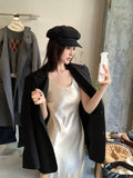 Fongt Xixi 2025 Spring New Temperament Long-Sleeved Small Suit Jacket Loose Casual Suit Tide 86051