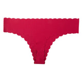 Fongt Lady One-Thick Thread Wave Side Cotton Crotch Low-Waist Bikini Trousers