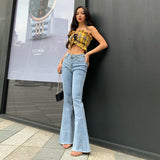 Denim Peach Pants-Outfit