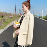 Fongt And Autumn Small Suit Jacket Woman 2025 New Fashion Long-Term Small Korean Version Of The Korean Suit Woman