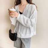 Women's 2023 New Summer Loose Thin Breathable Coat Sunscreen Dress Ice