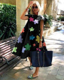 Casual Slouchy Sweet Vacation Dress