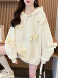 3D Bow Hoodie-Outfit
