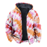 Fongt Solid Color 3D Print Digital Print With Hoodie Cotton Suit-Outfit