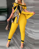 Fongt 2024 Women's Clothing Explosion Two Sets Of Irregular Fashion Trousers