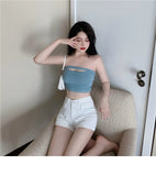 Fongt New Two-Piece Set Of Women's V-Neck Short Coat Thin Sunscreen Cardigan Breasts And Bottom Vest