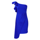 Fongt Women's Summer New Fashion Slashed Leaf-Fashion-Fashion-Fashion Temperament Tongle Pencil Dress African Dress