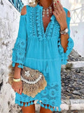 Spring Embroidery Crochet Lace Boho