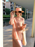 Fongt Price Does Not Return] Xiu Xixi 13 Lines 2025 Autumn Round-Neck Wool Knitted Sweater Women 25152