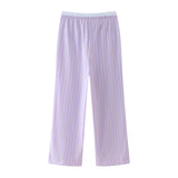 New Striped Poplin Blouse 3152023 Design Pants 3152410-Outfit