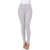 Classic Basic Stretch Slim Multi-Color Jeans Woman-Outfit