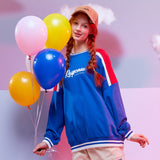 Long Sleeve Hit color pullover