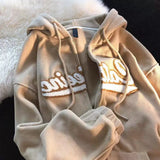 Women Sweatshirts 2022 Autumn New Harajuku Letter Print Oversized Hoodie Pullover Vintage Gothic Aesthetic Hooded