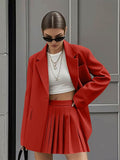 Fongt Fashion Casual Suit 100 Folded Skirt Dress Suit Women's Clothing
