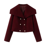 Fongt Fall Women's Street Fashion Casual Haired Jacket Jacket Coat Women F825037