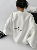Punk Long Sleeve Graphic Sweatshirt-Outfit