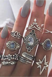 Vintage Carved Starry Gems 11 Piece Set-Outfit
