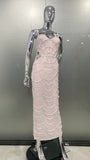 Design Heavy Industry Fashion Nails Perspective Sling Skirt Girls Party Evening Dress
