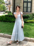 Fongt Special Price Does Not Return] Xiu Xixi 2025 Summer High-Waisted Dress Pure Desire Holiday Dress Women 88332