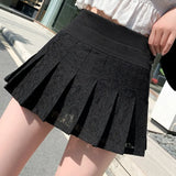 Fongt Ultra-Short Skirt Women High Waist Small Skirt Summer Skirt Mini Hundred Folds Ponmp Skirt Skirt 2025 New