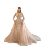 Fongt New Women's Dress Temperament Tail French Simple Sprinkling Gold Court Screen