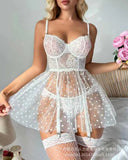 Sexy Sexy Skirt Lingerie Suit-Outfit