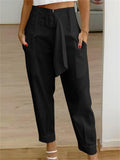 Summer Casual Zipper High Waist Pocket