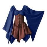 Halloween Costume for Women 2023 Bat Vampire Witches Kimetsu No Yaiba Deguisements Sexy Lace Up Love Live Cosplay Costumes-Outfit
