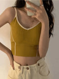 Padded Crop Cami Top-Outfit