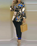 Independent Station New Spring / Summer 2023 Print Fashion 2-Piece Set-Outfit